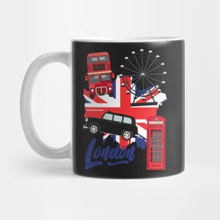 I Love London UK Travel more Wanderlust love Explore the city travel London souvenir Mug